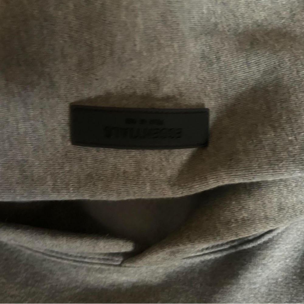 Grey Essentials Hoodie